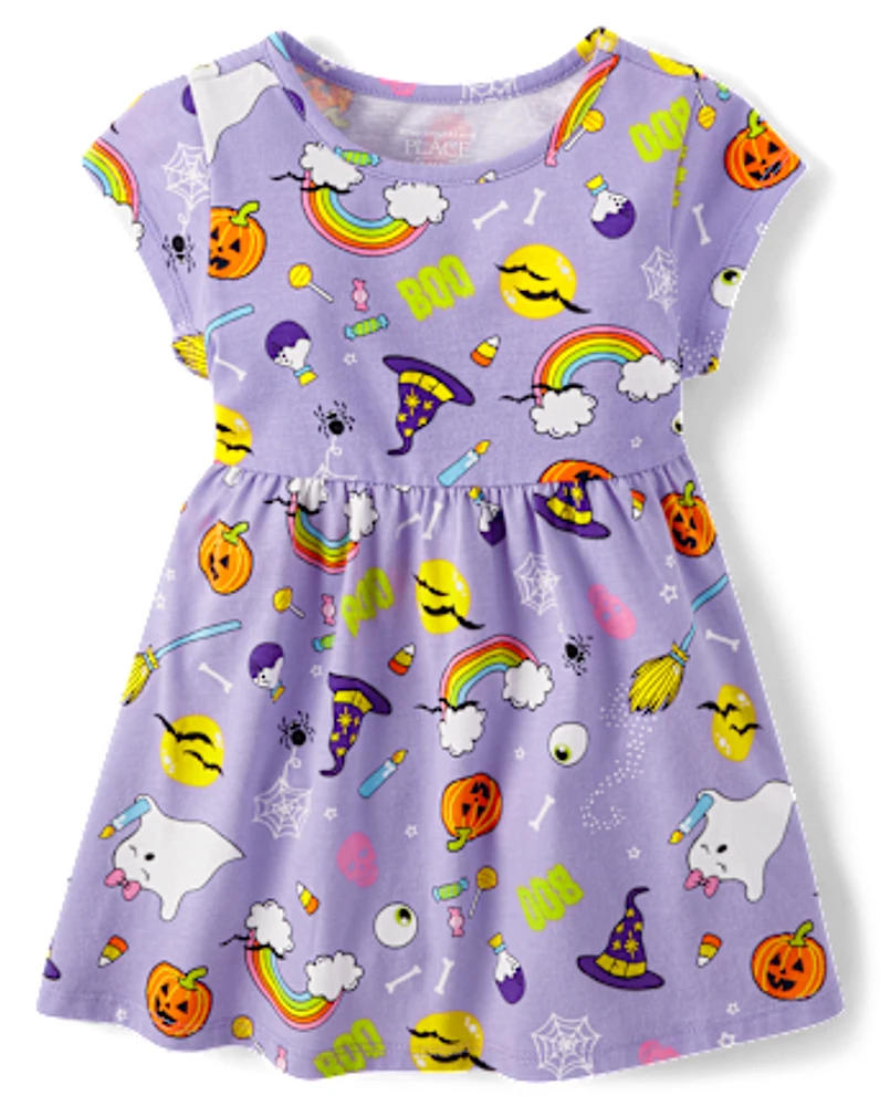 Baby And Toddler Girls Halloween Everyday Dress