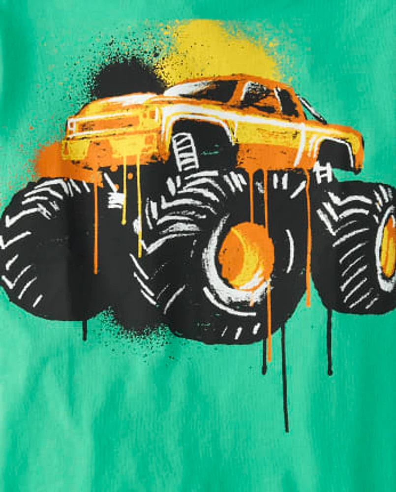 Boys Monster Truck Graphic Tee