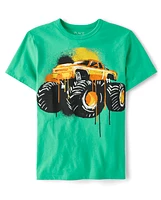 Boys Monster Truck Graphic Tee