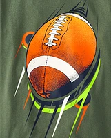 Boys Football Graphic Tee