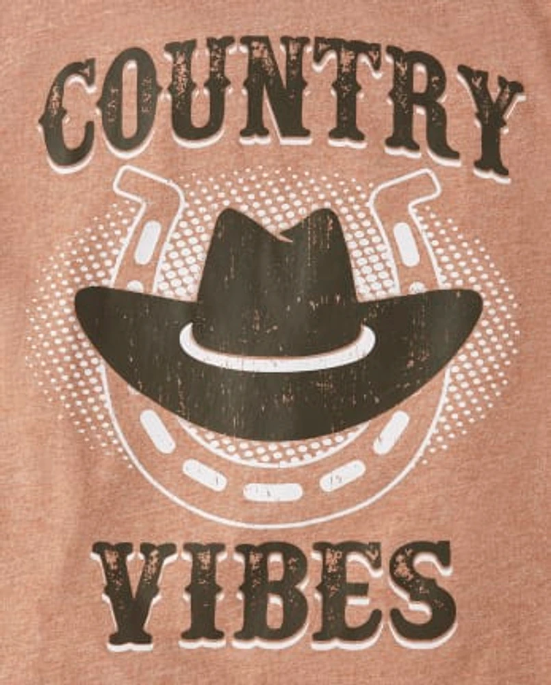 Boys Country Vibes Graphic Tee