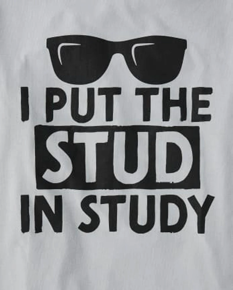 Boys Stud Graphic Tee