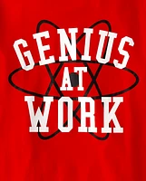 Boys Genius At Work Graphic Tee