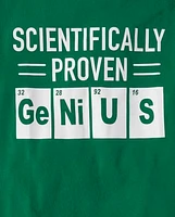 Boys Proven Genius Graphic Tee