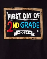 Boys First Day Of 2nd Grade Graphic Tee