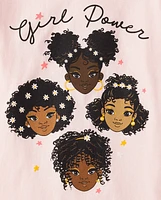 Girls Girl Power Graphic Tee