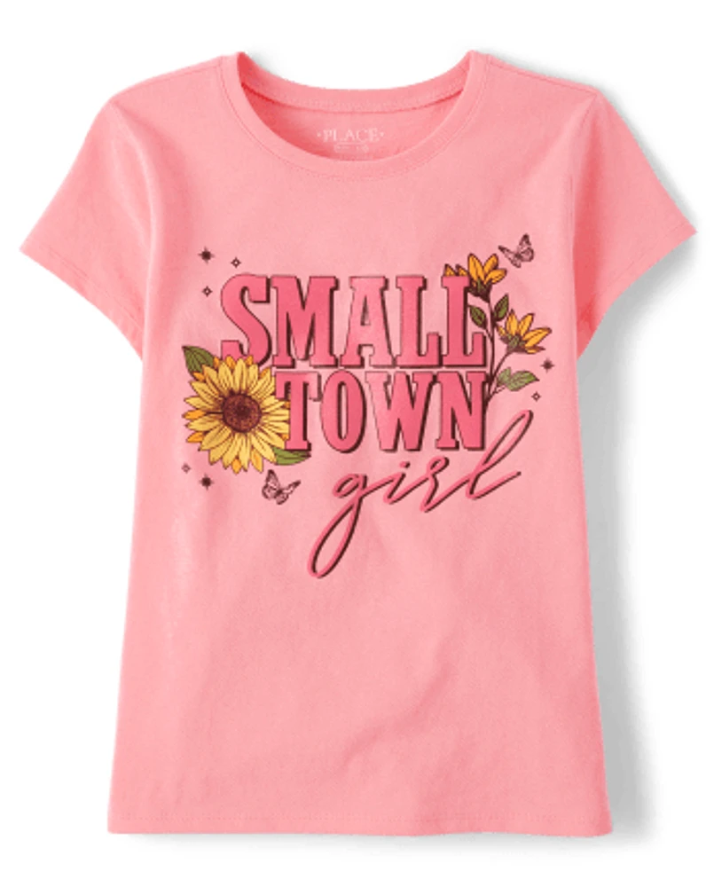 Girls Small Town Girl Graphic Tee