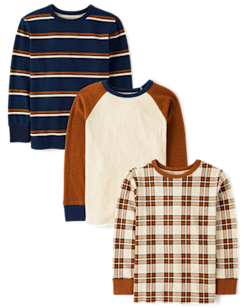 Boys Thermal Top 3-Pack