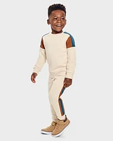 Baby And Toddler Boys Colorblock 2-Piece Outfit Set