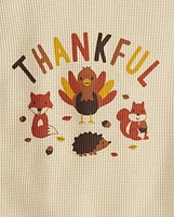 Baby And Toddler Boys Thankful Top 3-Pack