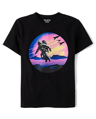 Boys Astronaut Graphic Tee