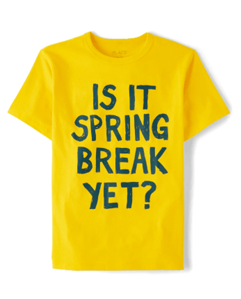 Boys Spring Break Graphic Tee