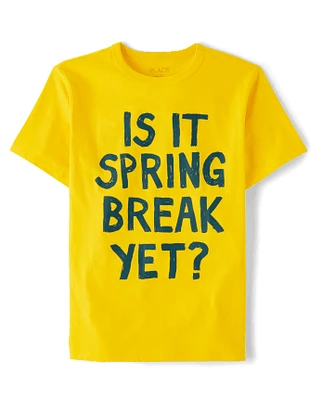 Boys Spring Break Graphic Tee