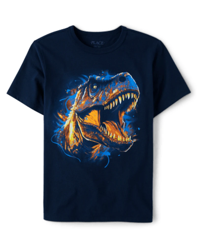 Boys Dino Graphic Tee