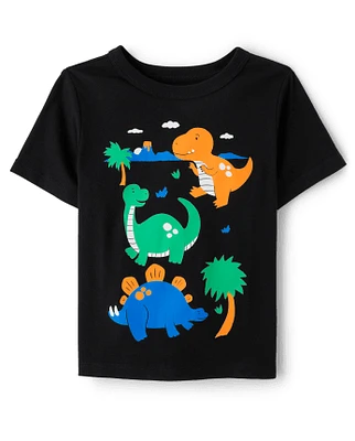 Baby And Toddler Boys Dino Graphic Tee