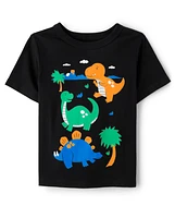 Baby And Toddler Boys Dino Graphic Tee