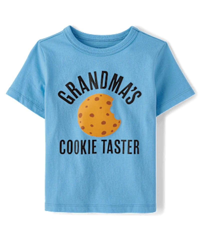 Baby And Toddler Boys Cookie Taster Graphic Tee