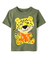 Baby And Toddler Boys Tiger Book Graphic Tee