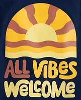 Baby And Toddler Boys All Vibes Graphic Tee