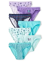 Fille Papillon Bikini Sous-vêtement 7-Pack