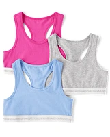 Girls Racerback Bralette 3-Pack