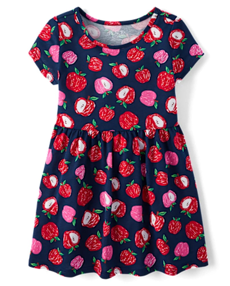 Girls Print Everyday Dress