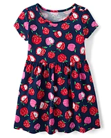 Girls Print Everyday Dress