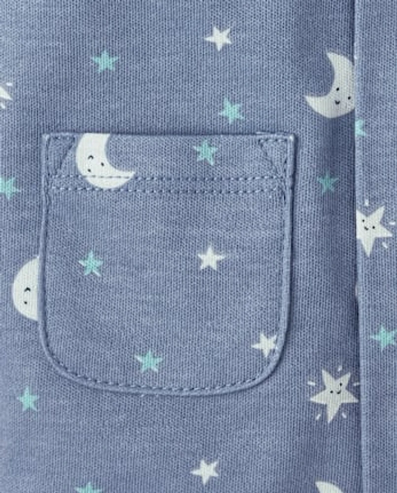 Ensemble de tenue 3 pièces Moon pour bébé garçon