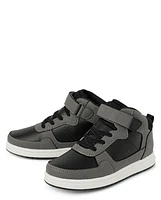 Boys Colorblock Mid Top Sneakers