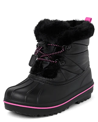 Fille À lacets All Weather Bottes