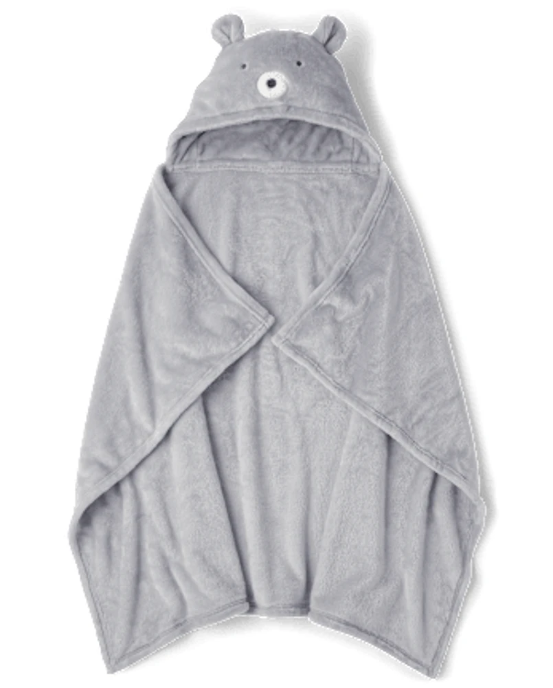 Couverture à capuche douillette Bébé Bear