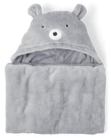 Couverture à capuche douillette Bébé Bear
