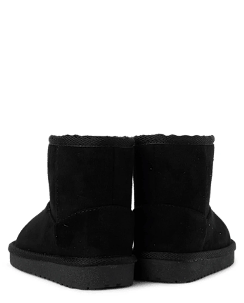 Toddler Girls Mid Teddy Boots