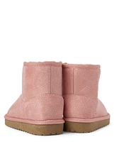 Toddler Girls Mid Teddy Boots