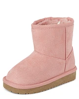 Toddler Girls Mid Teddy Boots