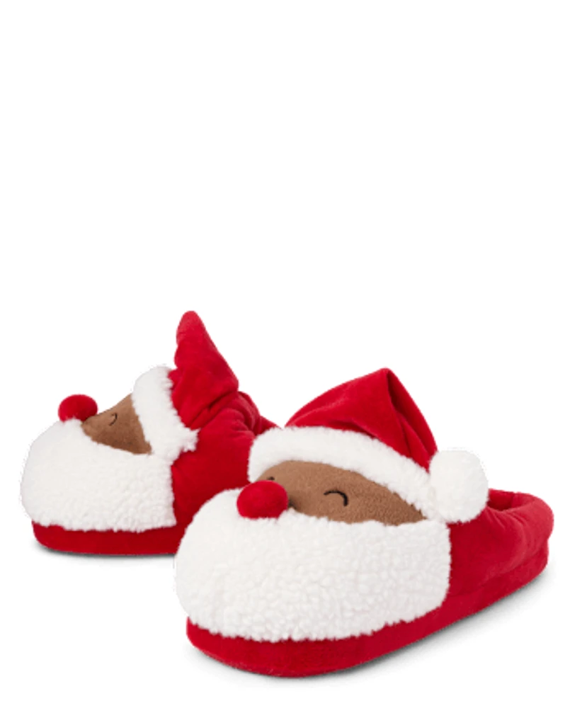 Adult Matching Family Santa Slippers