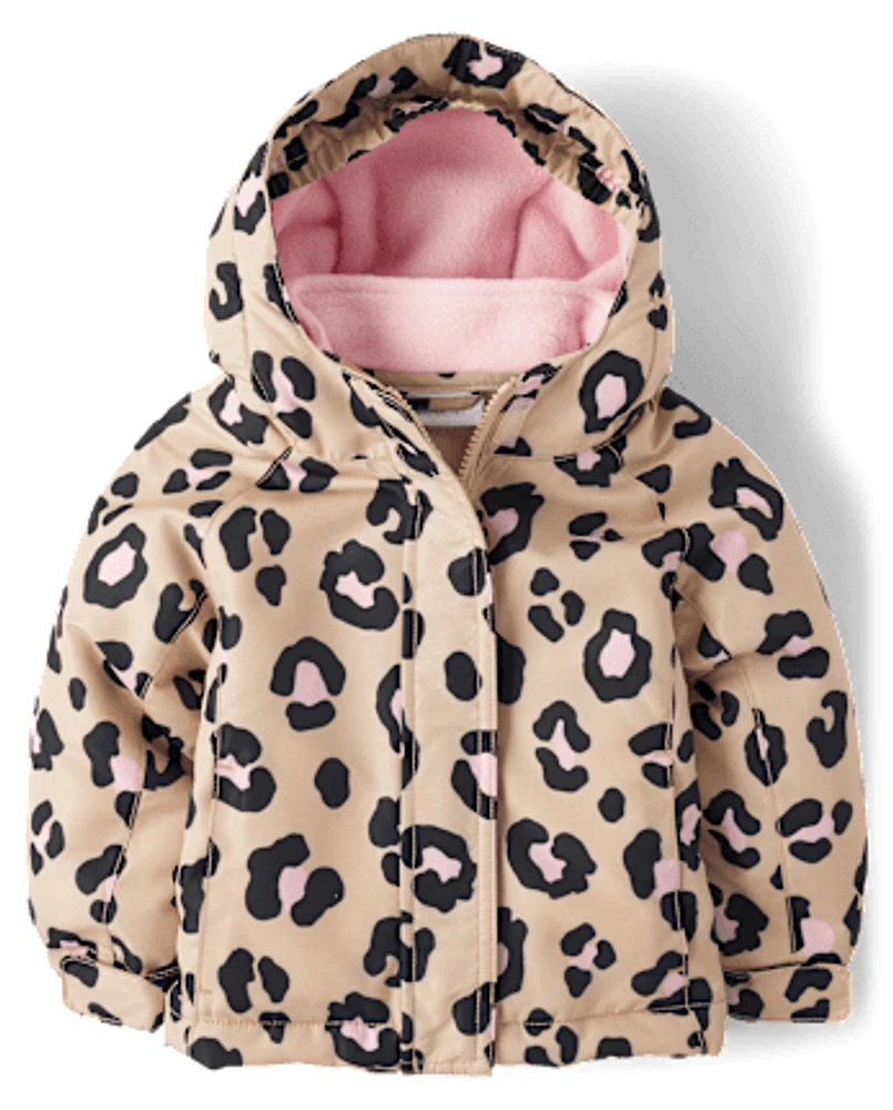 Toddler Girls Leopard 3 1 Jacket