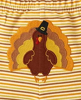 Ensemble de vêtements jeu 2 pièces unisexe Bébé First Thanksgiving