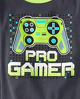 Boys Pro Gamer Snug Fit Cotton Pajamas