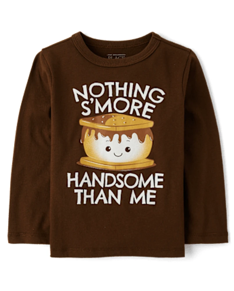 Baby And Toddler Boys S'more Handsome Graphic Tee