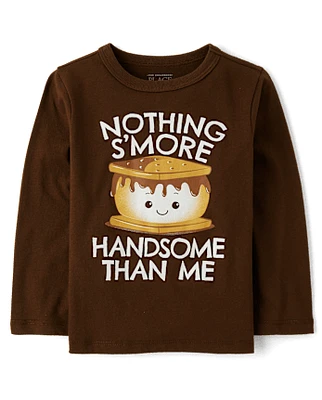 Baby And Toddler Boys S'more Handsome Graphic Tee