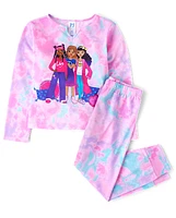 Girls Tie Dye Girl Pajamas