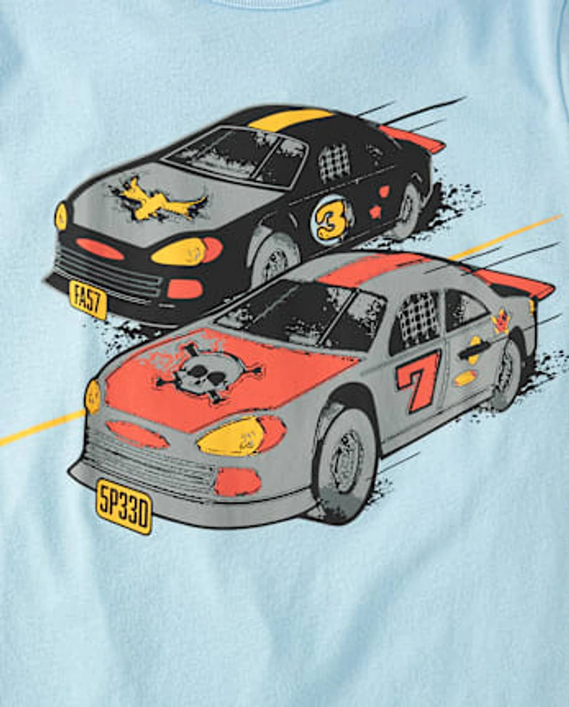 Boys Racecar Graphic Tee