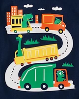 Baby And Toddler Boys Dino Graphic Tee -Pack