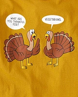 Boys Turkey Humor Graphic Tee