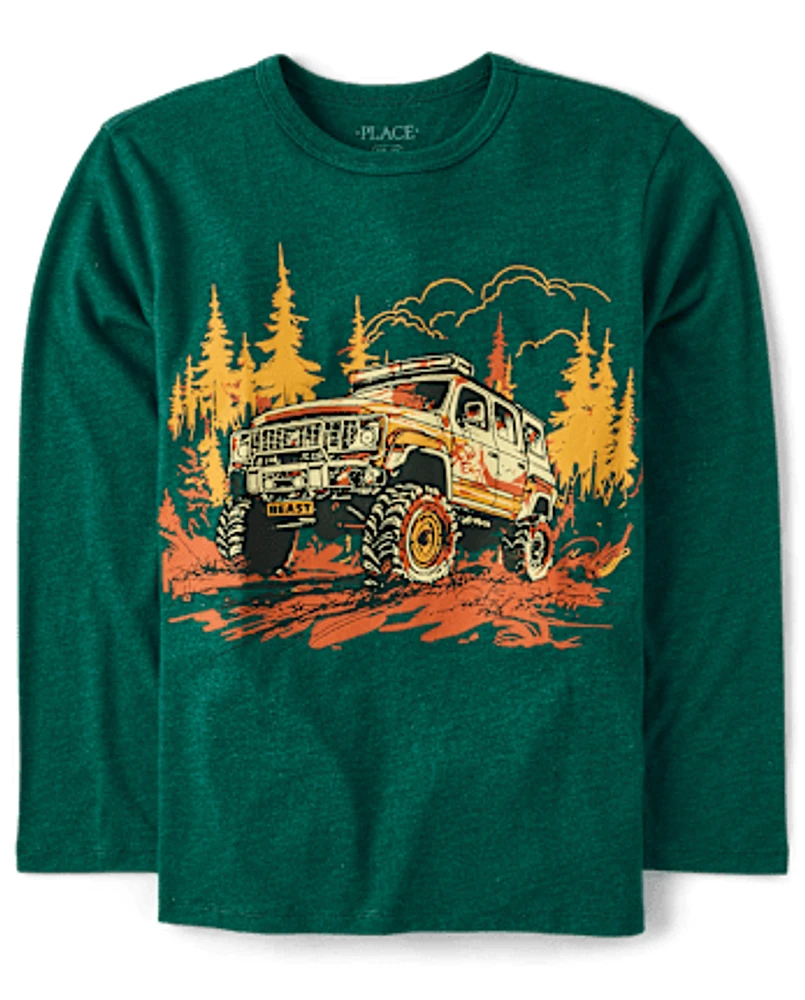 Boys Truck Graphic Tee