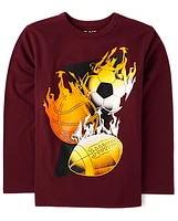 Boys Sports Graphic Tee