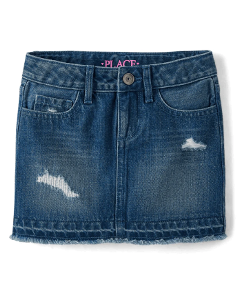 Jupe en jean Denim