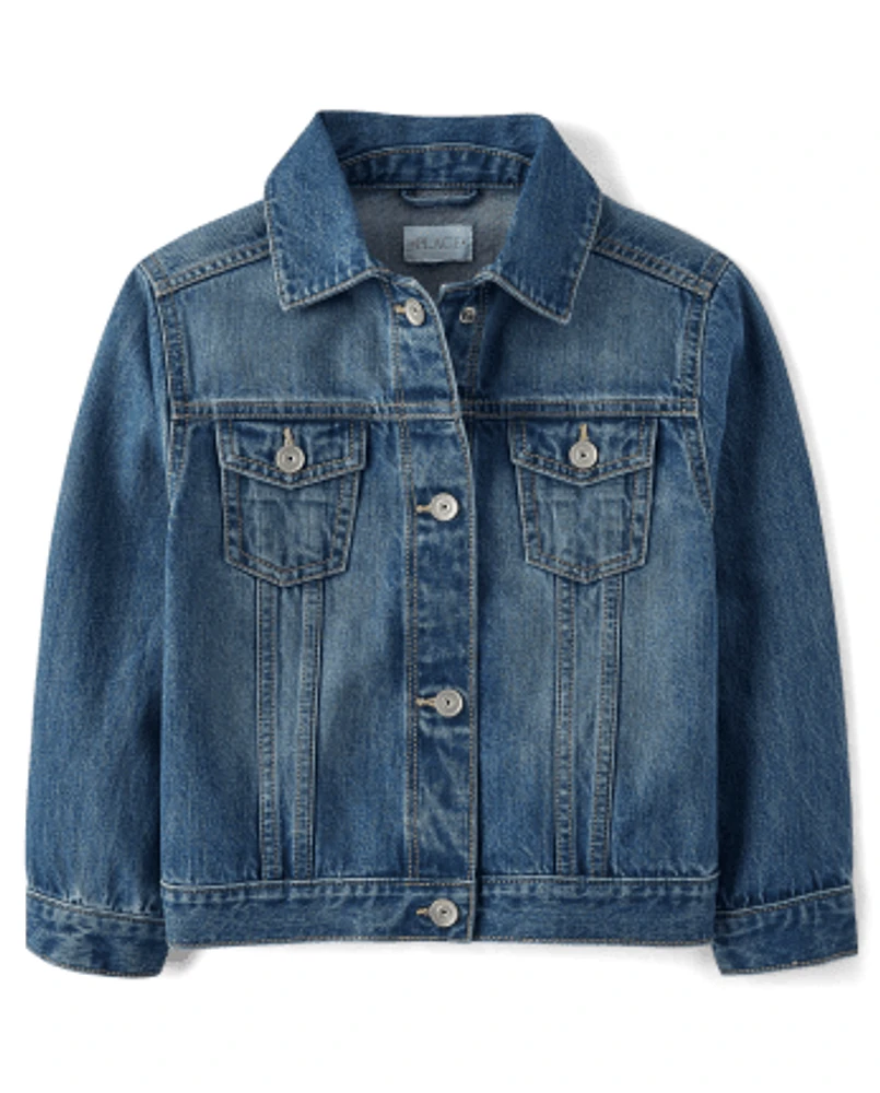 Veste en jean Denim fille