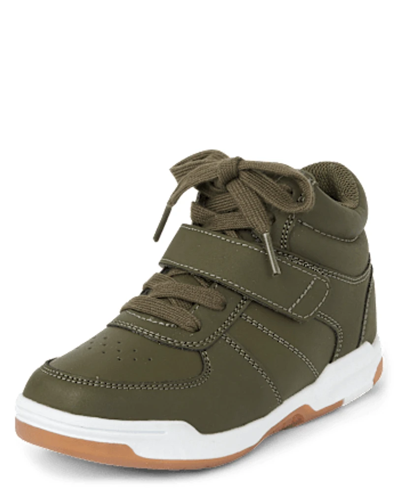 Boys High Top Sneakers